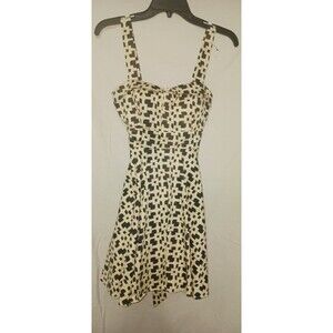 Ixia Dress Fit & Flare  Retro Mini Dress  Pin Up Girl Bodice 50's Sm.